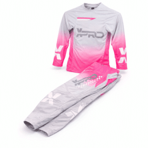 EQUIPACIÓN JUNIOR DE MOTOCROSS ROSA